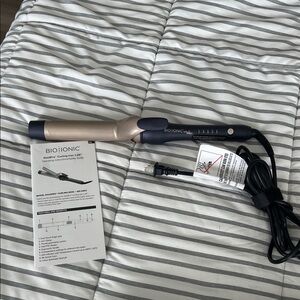 Bio Ionic GoldPro CurlPro 1.25" Curling Iron - Champagne/Black